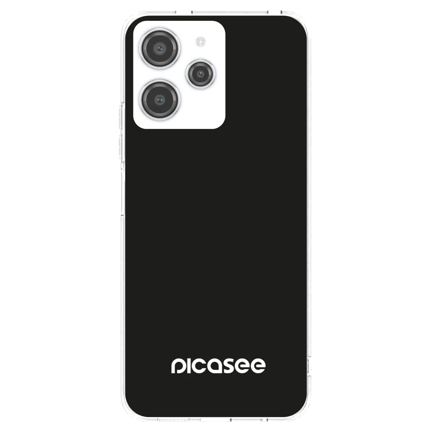 Picasee silikonowe przeźroczyste etui na Xiaomi Redmi 12 4G - Picasee