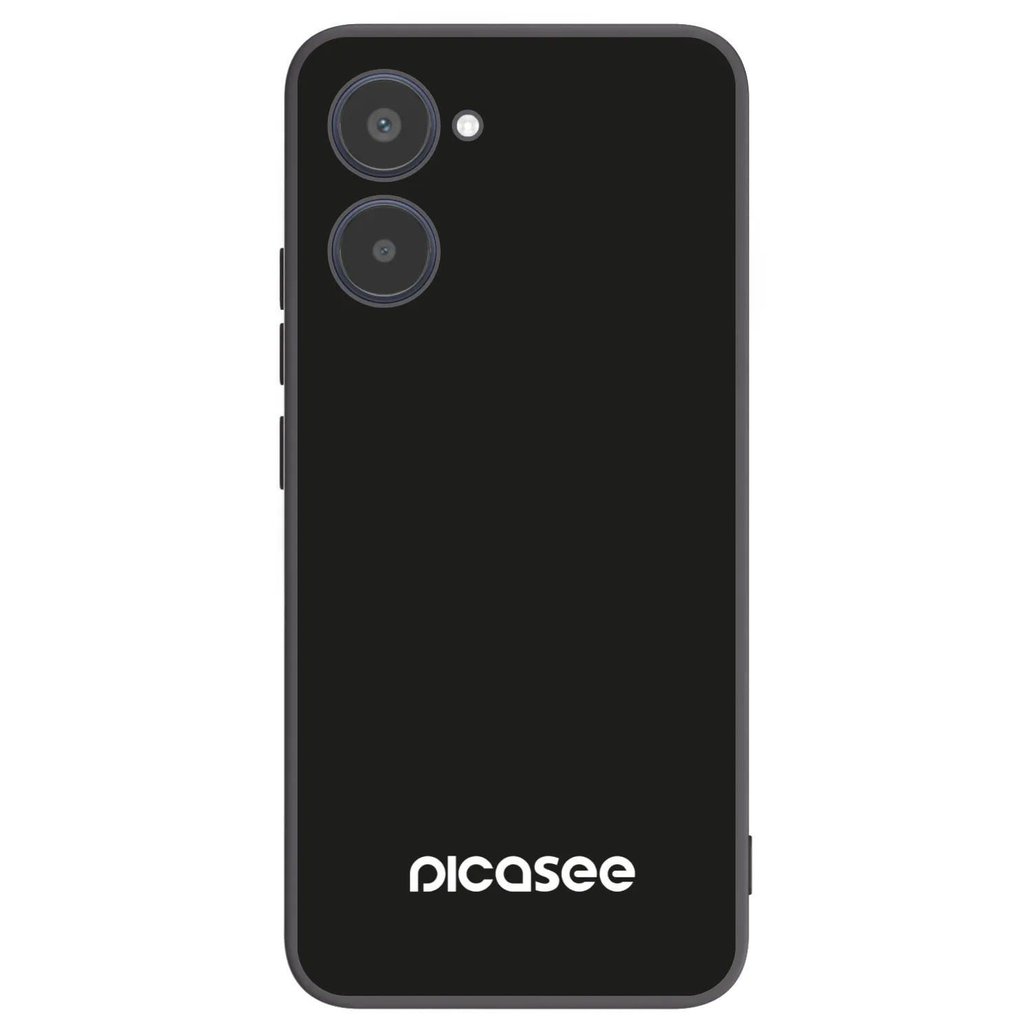 Picasee silikonowe czarne etui na Realme 10 4G - Picasee