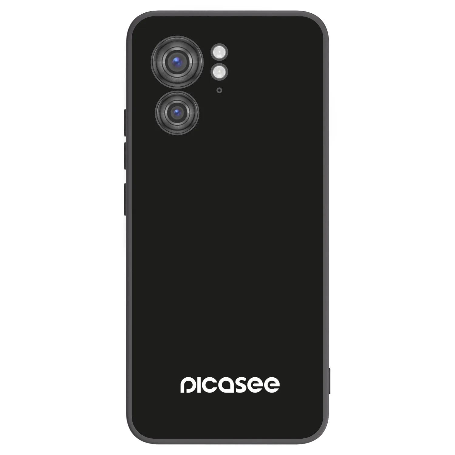 Picasee silikonowe czarne etui na Motorola Edge 40 - Picasee