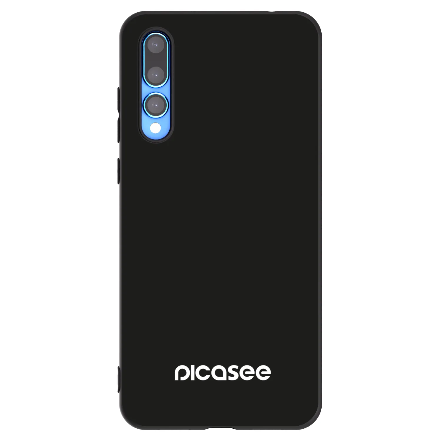 Picasee silikonowe czarne etui na Huawei P20 Pro - Picasee