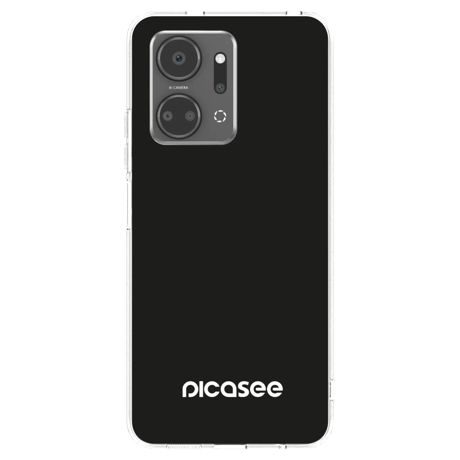 Picasee silikonowe przeźroczyste etui na Honor X7a - Picasee