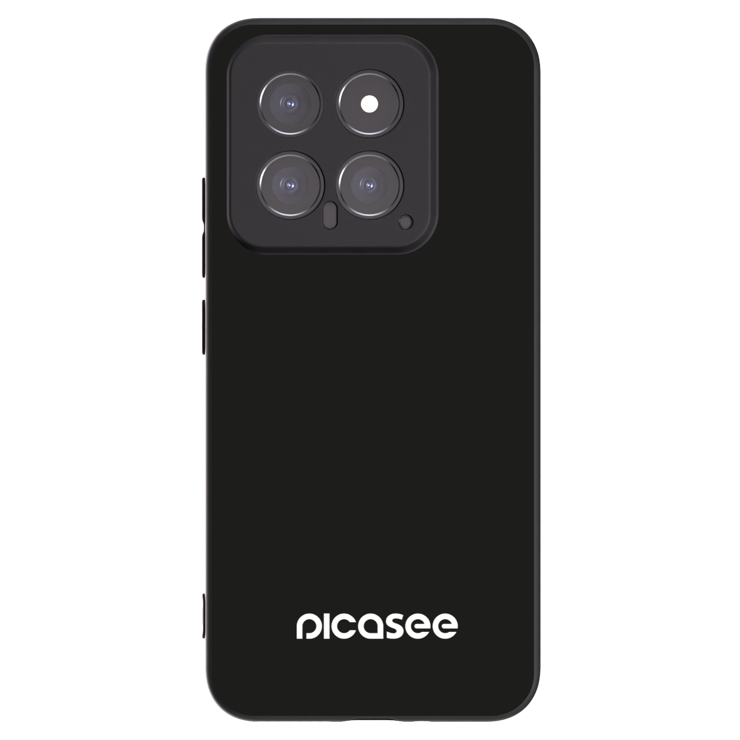 Picasee silikonowe czarne etui na Xiaomi 14 - Picasee