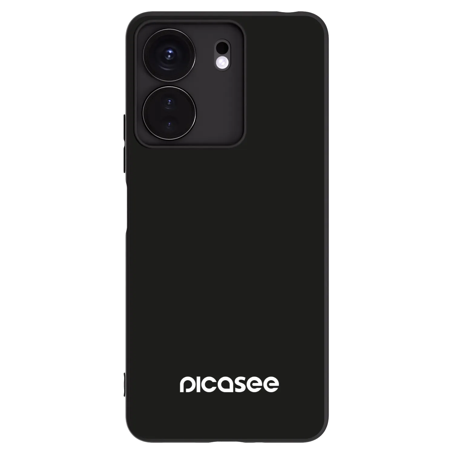 Picasee silikonowe czarne etui na Xiaomi Redmi 13C 4G - Picasee
