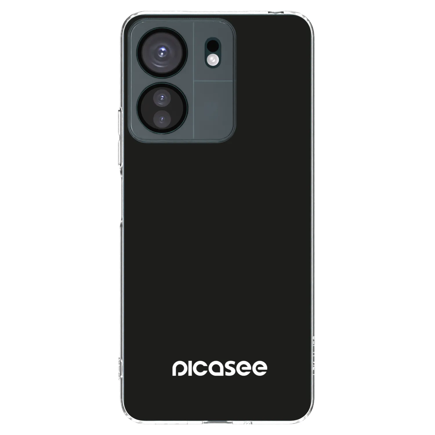 Picasee silikonowe przeźroczyste etui na Xiaomi Redmi 13C 4G - Picasee