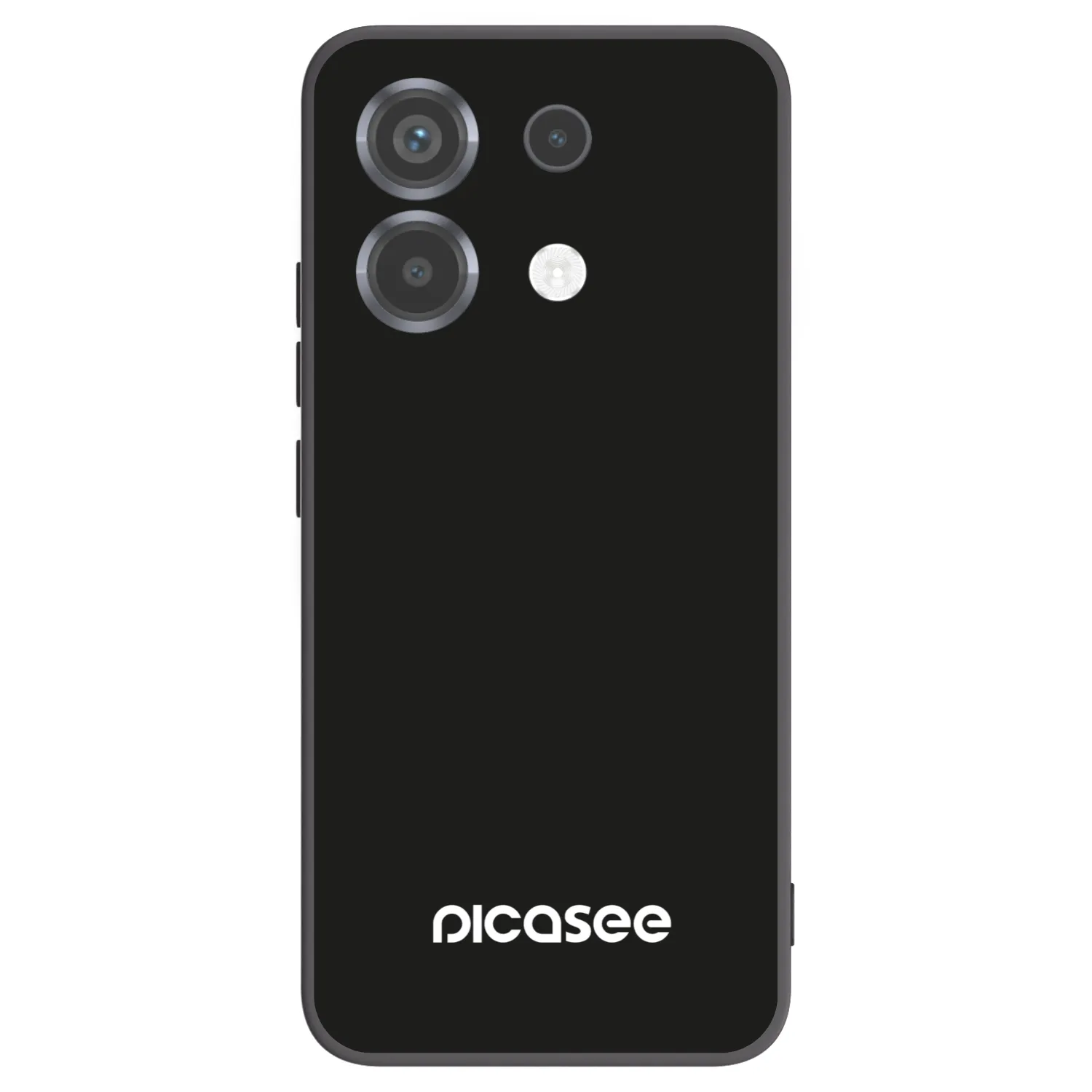 Picasee silikonowe czarne etui na Xiaomi Poco X6 - Picasee