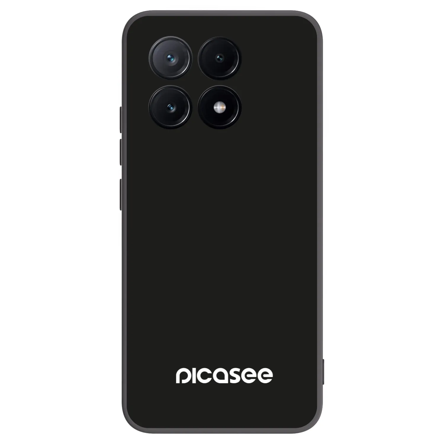 Picasee silikonowe czarne etui na Xiaomi Poco X6 Pro - Picasee