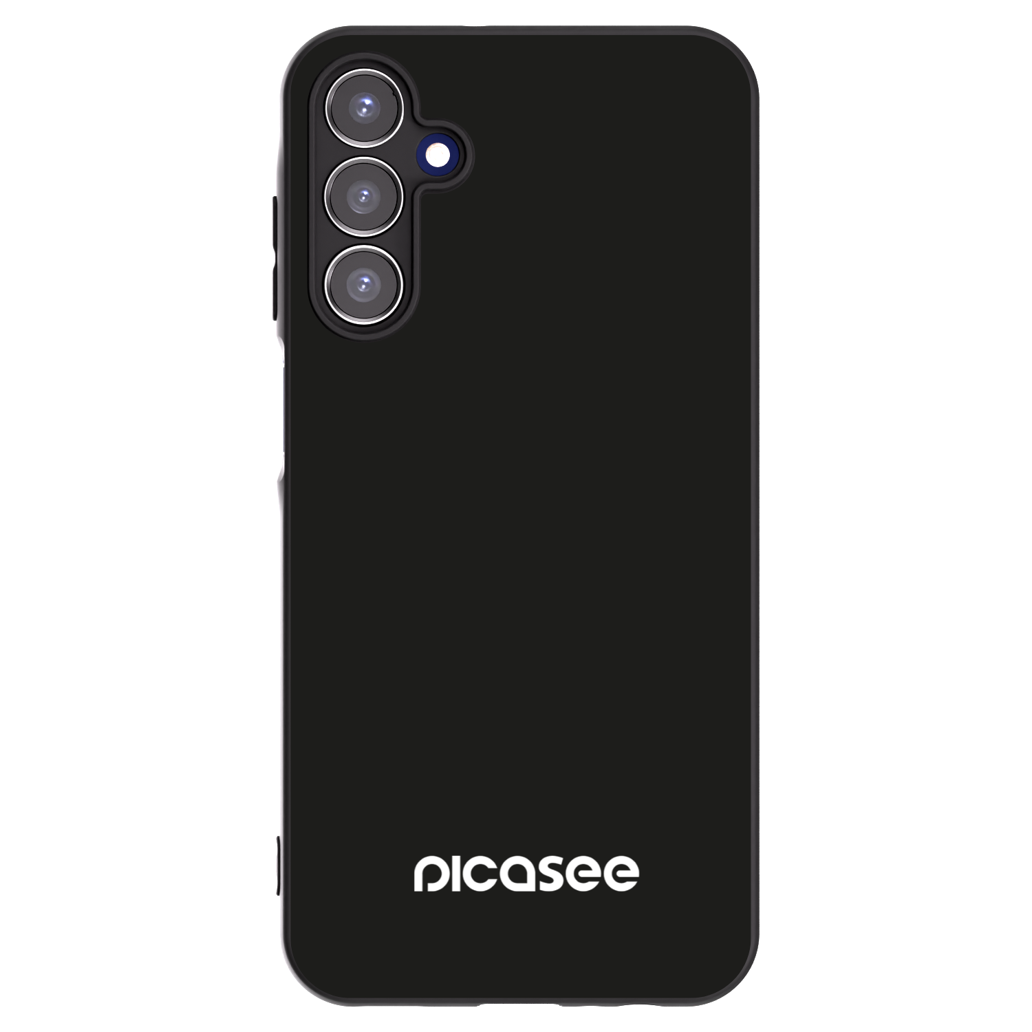 Picasee silikonowe czarne etui na Samsung Galaxy A15 A156B 5G - Picasee
