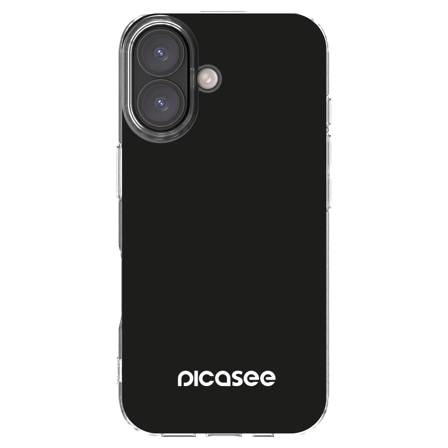 Picasee silikonowe przeźroczyste etui na Apple iPhone 16 - Picasee
