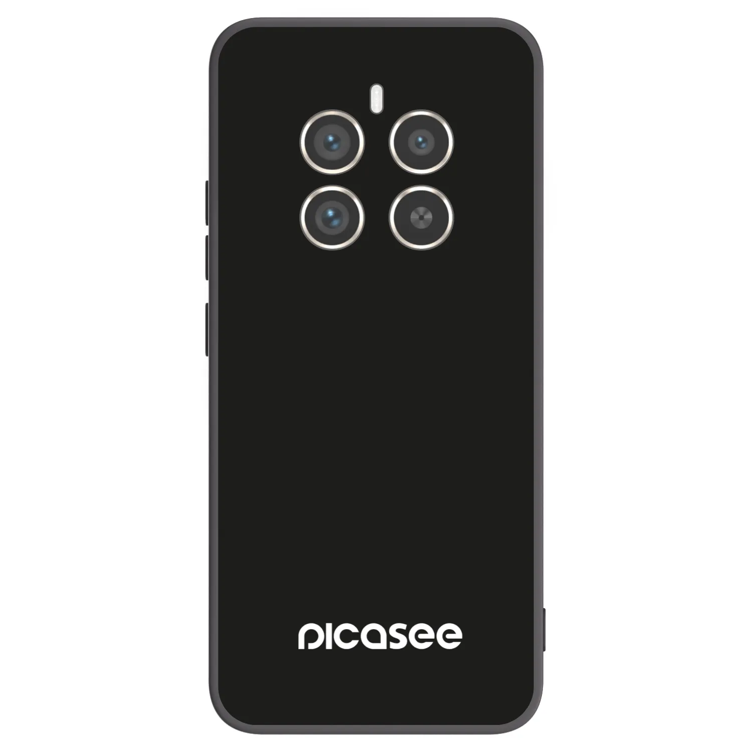 Picasee silikonowe czarne etui na Realme 12 Pro 5G - Picasee