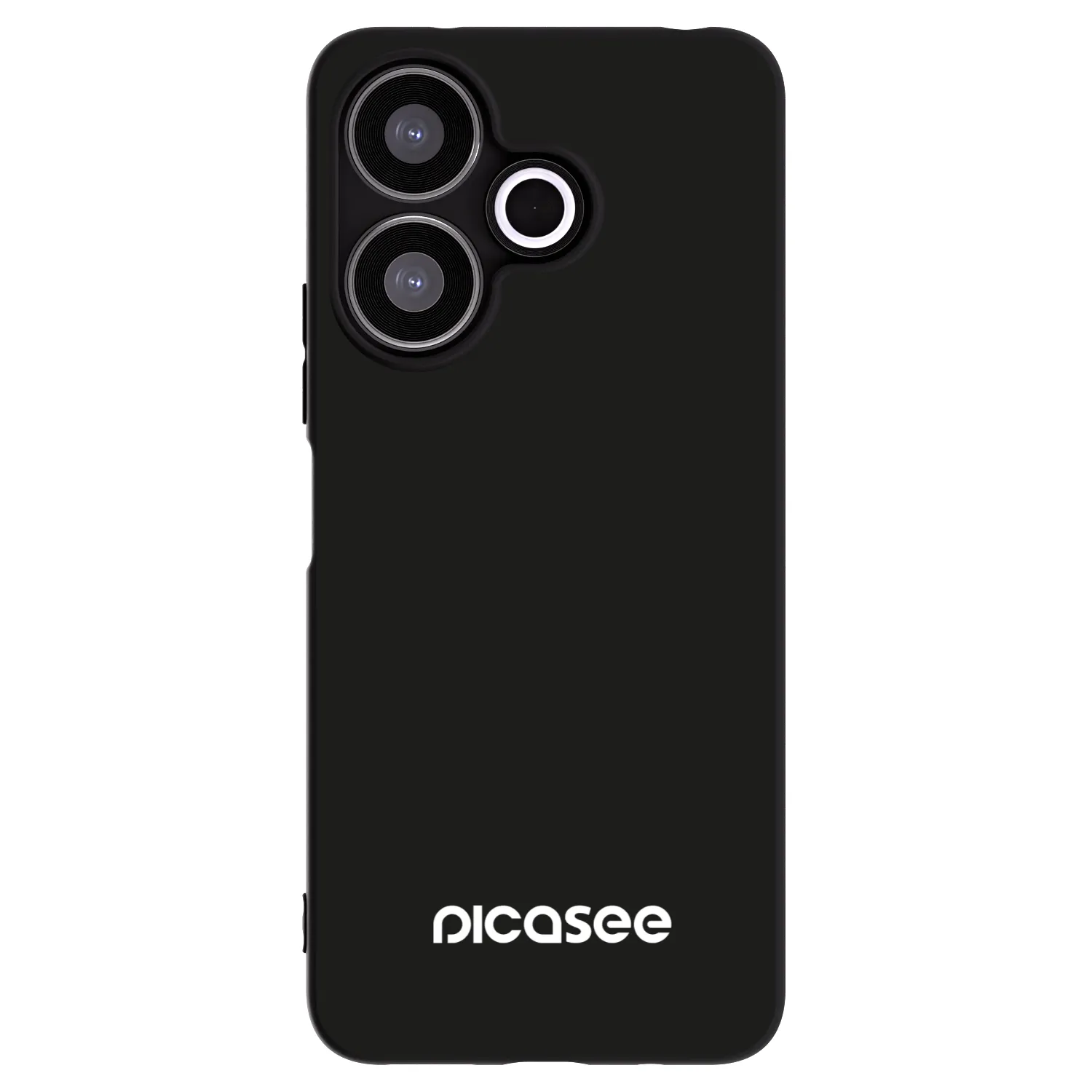 Picasee silikonowe czarne etui na Xiaomi Redmi 13 4G - Picasee