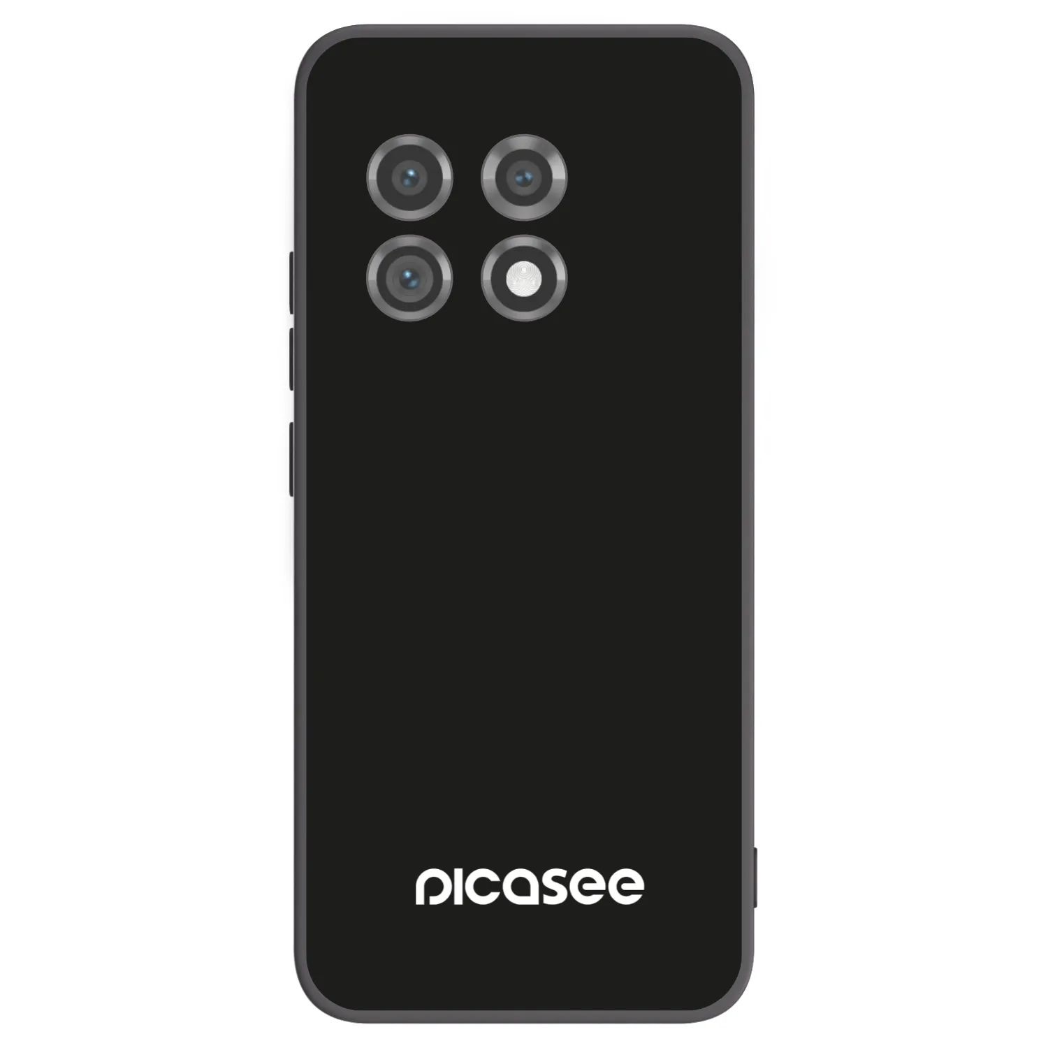 Picasee silikonowe czarne etui na OnePlus 11 5G - Picasee