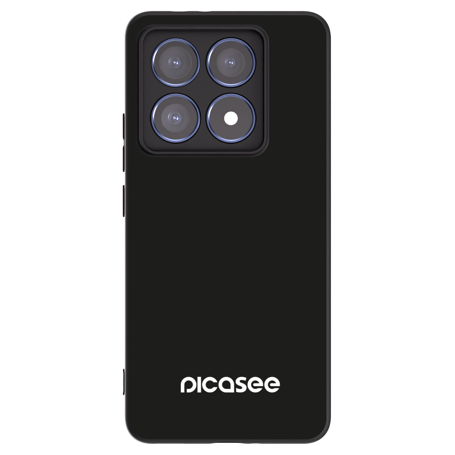 Picasee silikonowe czarne etui na Xiaomi 14T Pro - Picasee
