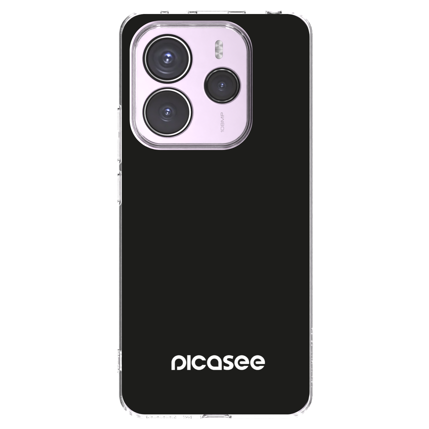Picasee silikonowe przeźroczyste etui na Xiaomi Redmi Note 14 5G - Picasee