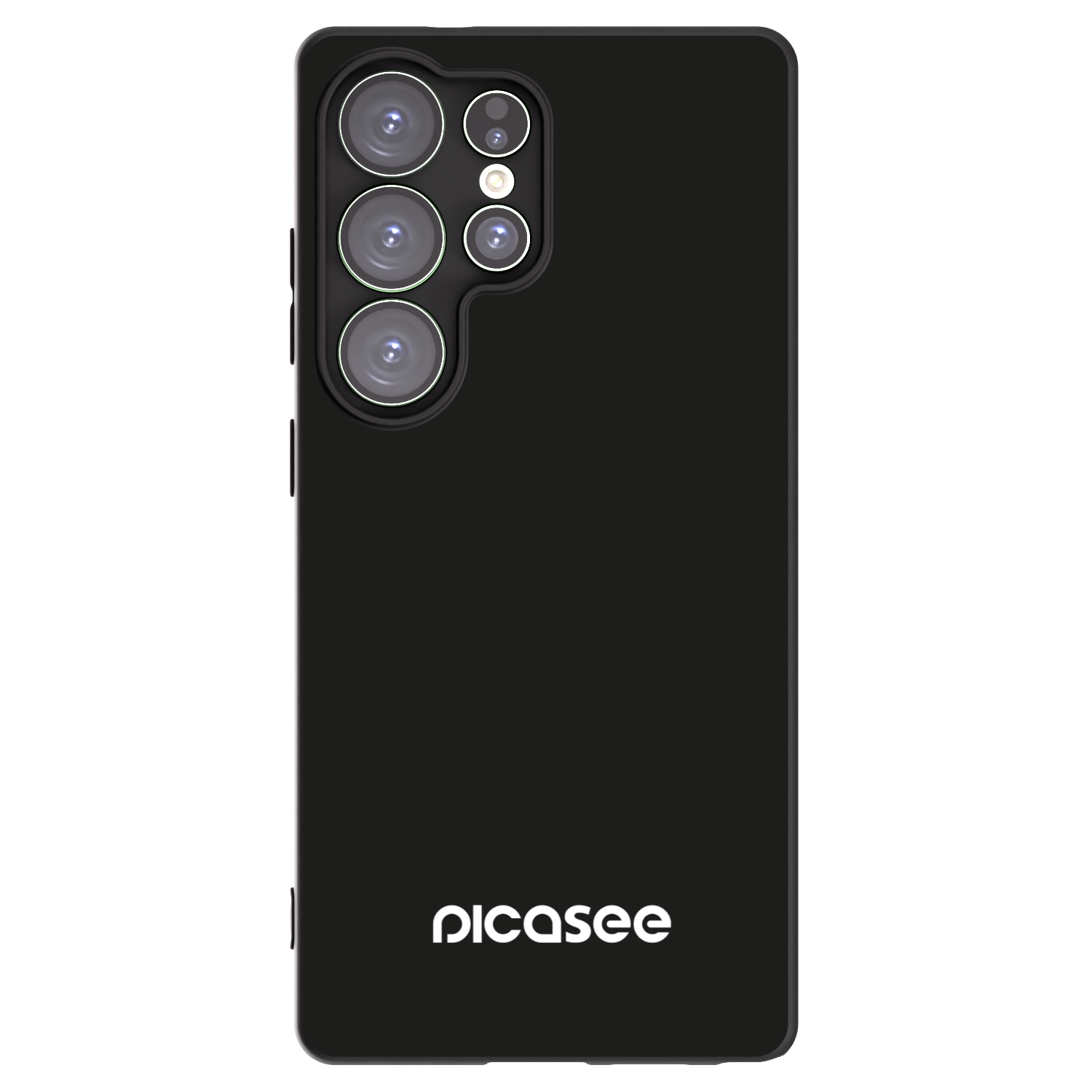 Picasee silikonowe czarne etui na Samsung Galaxy S25 Ultra 5G - Picasee