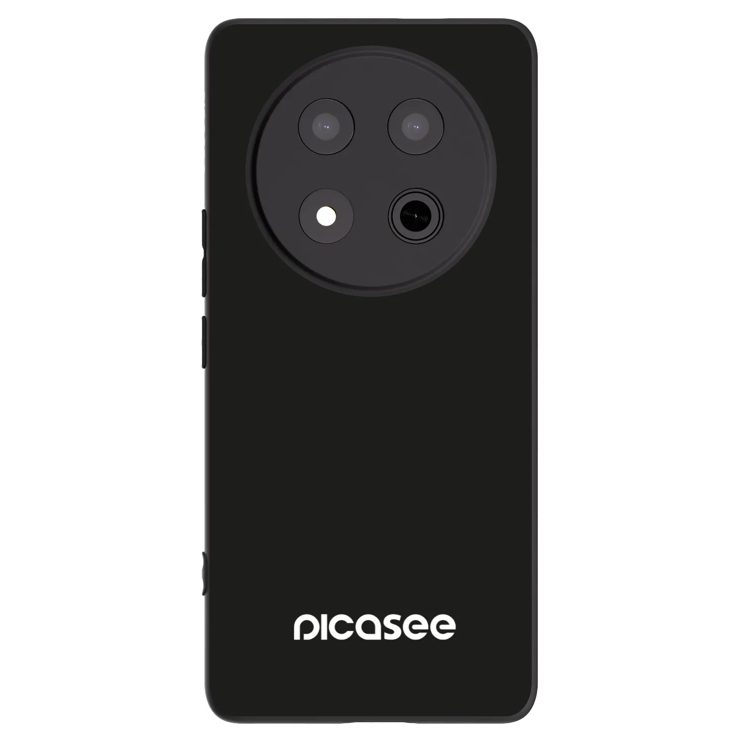 Picasee silikonowe czarne etui na Honor Magic7 Lite 5G - Picasee