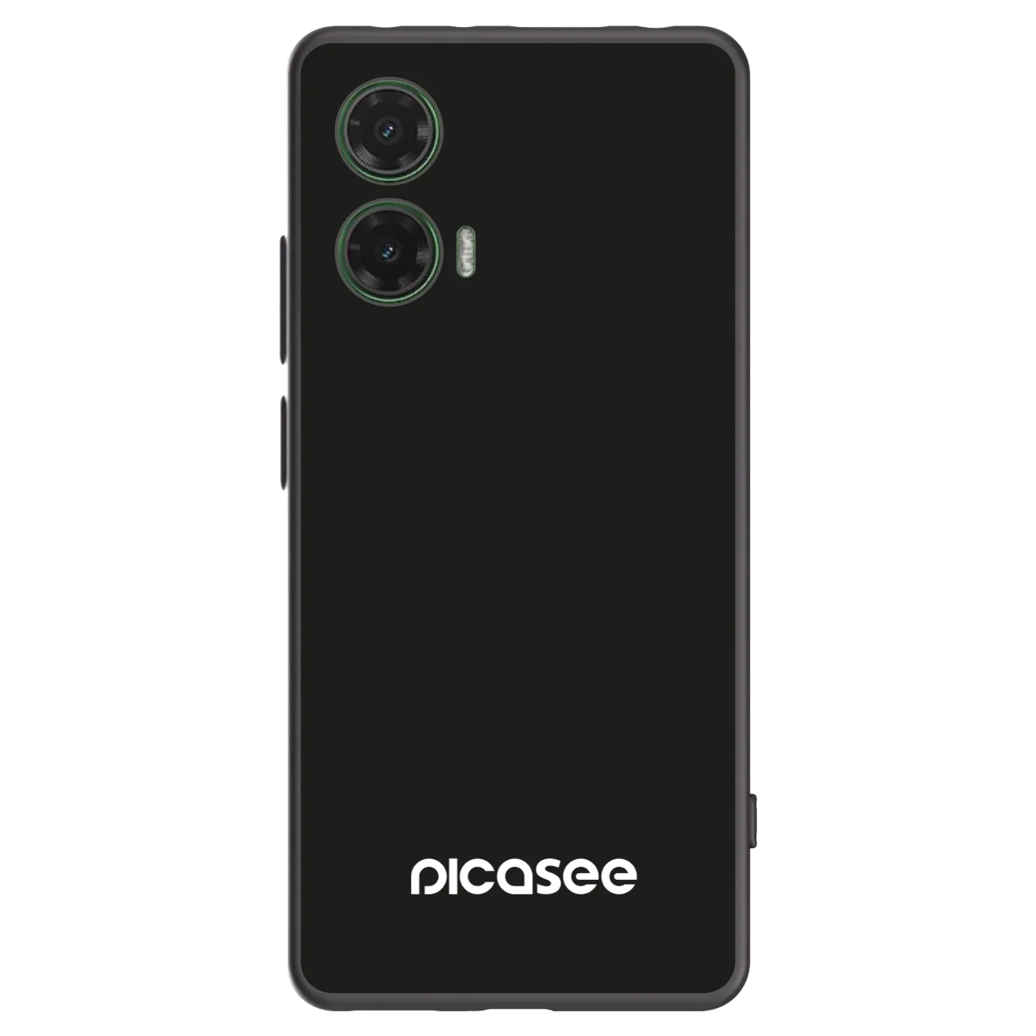 Picasee silikonowe czarne etui na Motorola Moto G35 5G - Picasee