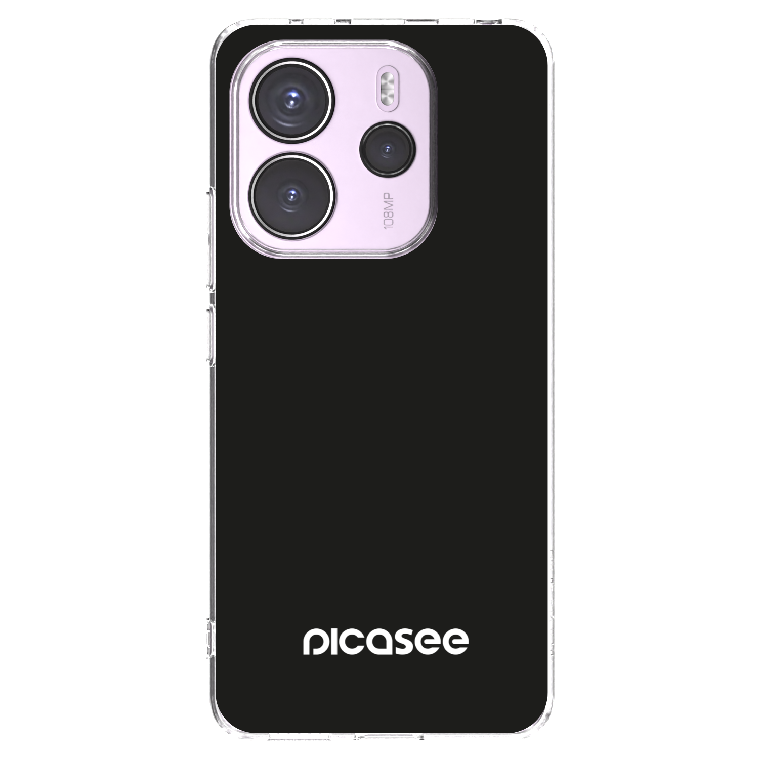Picasee silikonowe przeźroczyste etui na Xiaomi Redmi Note 14 4G - Picasee