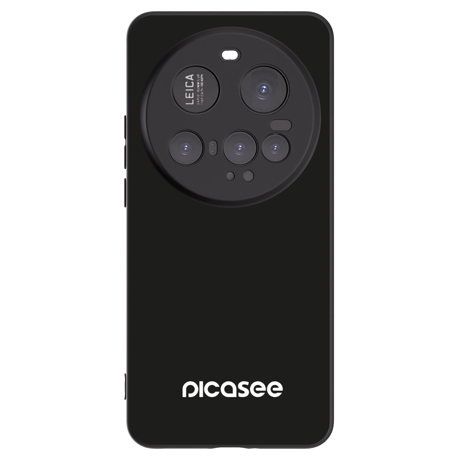 Picasee silikonowe czarne etui na Xiaomi 15 Ultra - Picasee