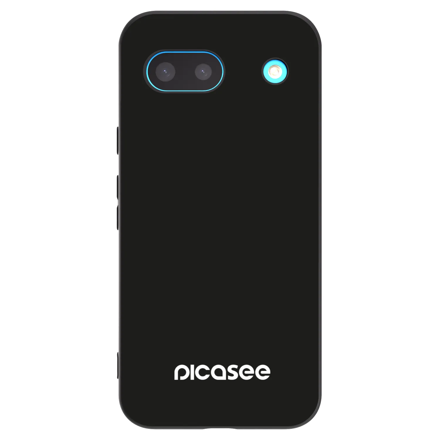 Picasee silikonowe czarne etui na Google Pixel 8a - Picasee