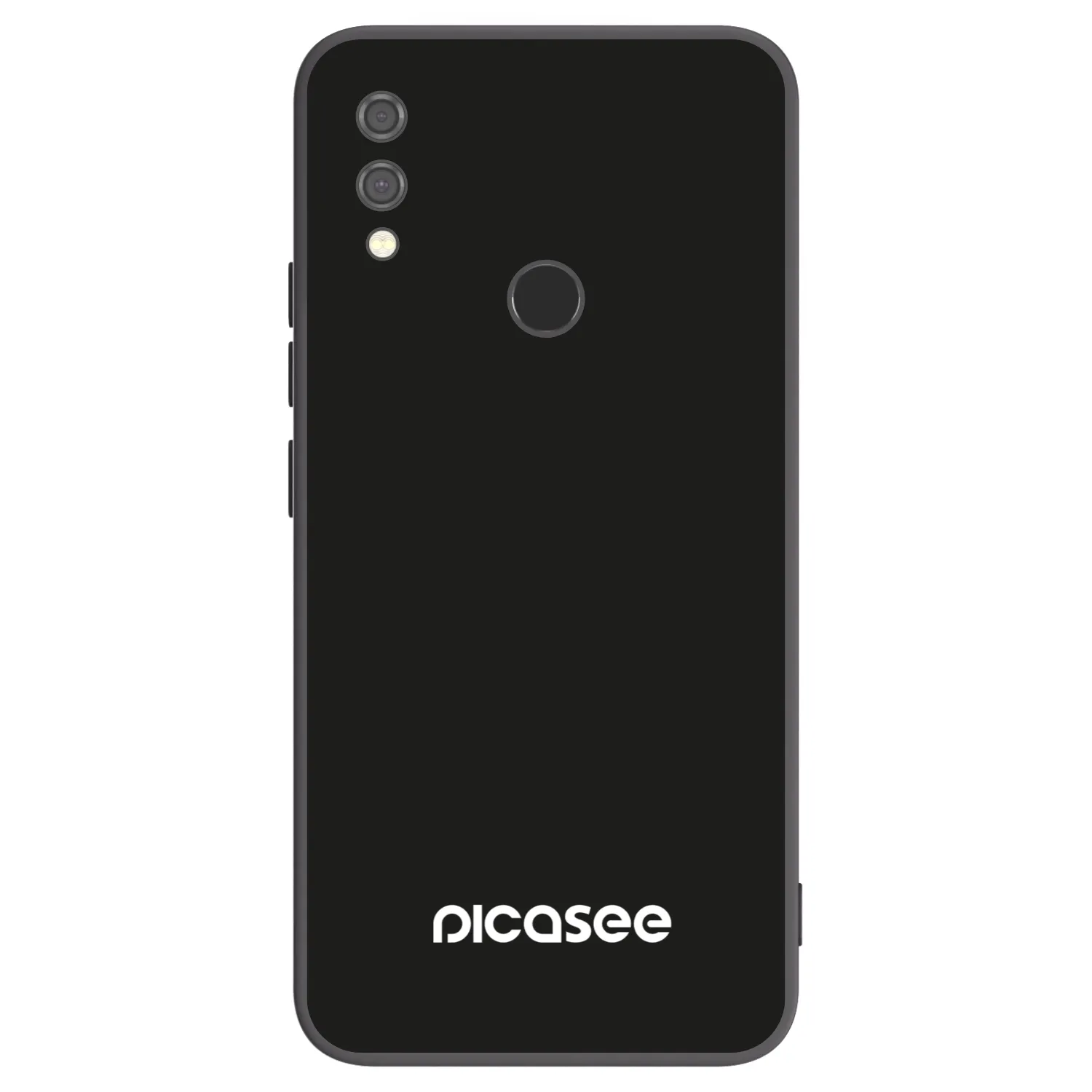 Picasee silikonowe czarne etui na Xiaomi Redmi Note 7 - Picasee