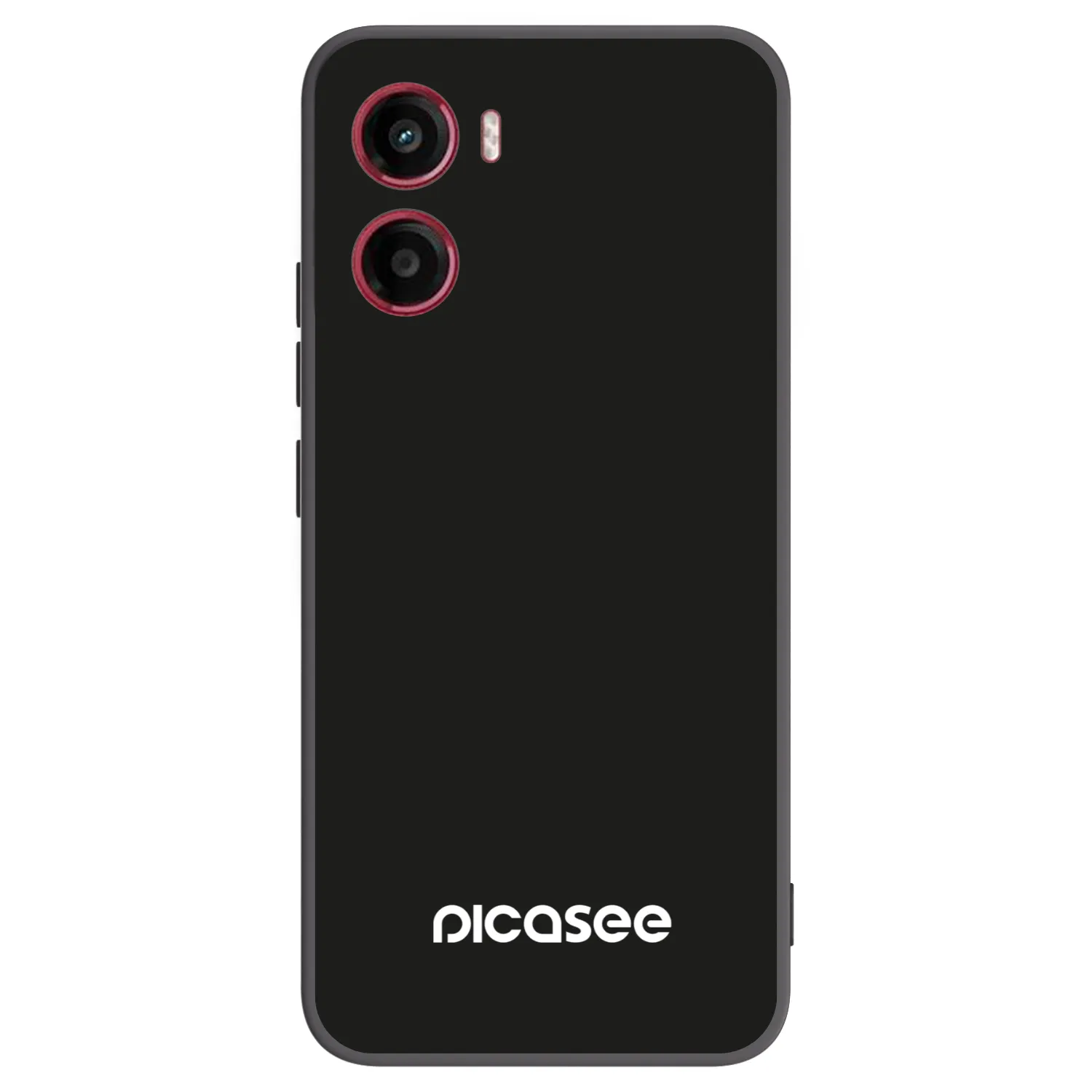 Picasee silikonowe czarne etui na Motorola Moto G05 - Picasee