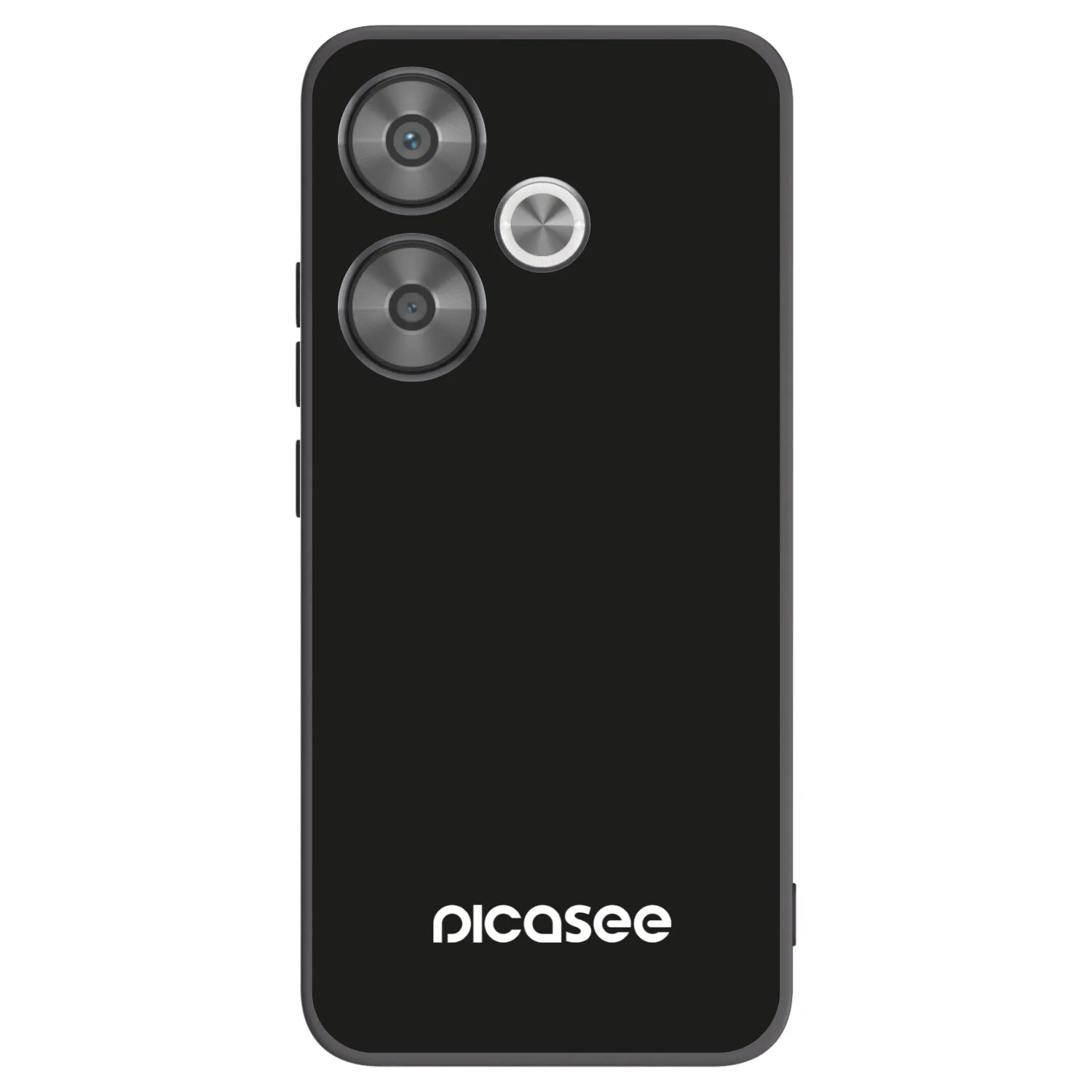 Picasee silikonowe czarne etui na Xiaomi Poco F6 - Picasee