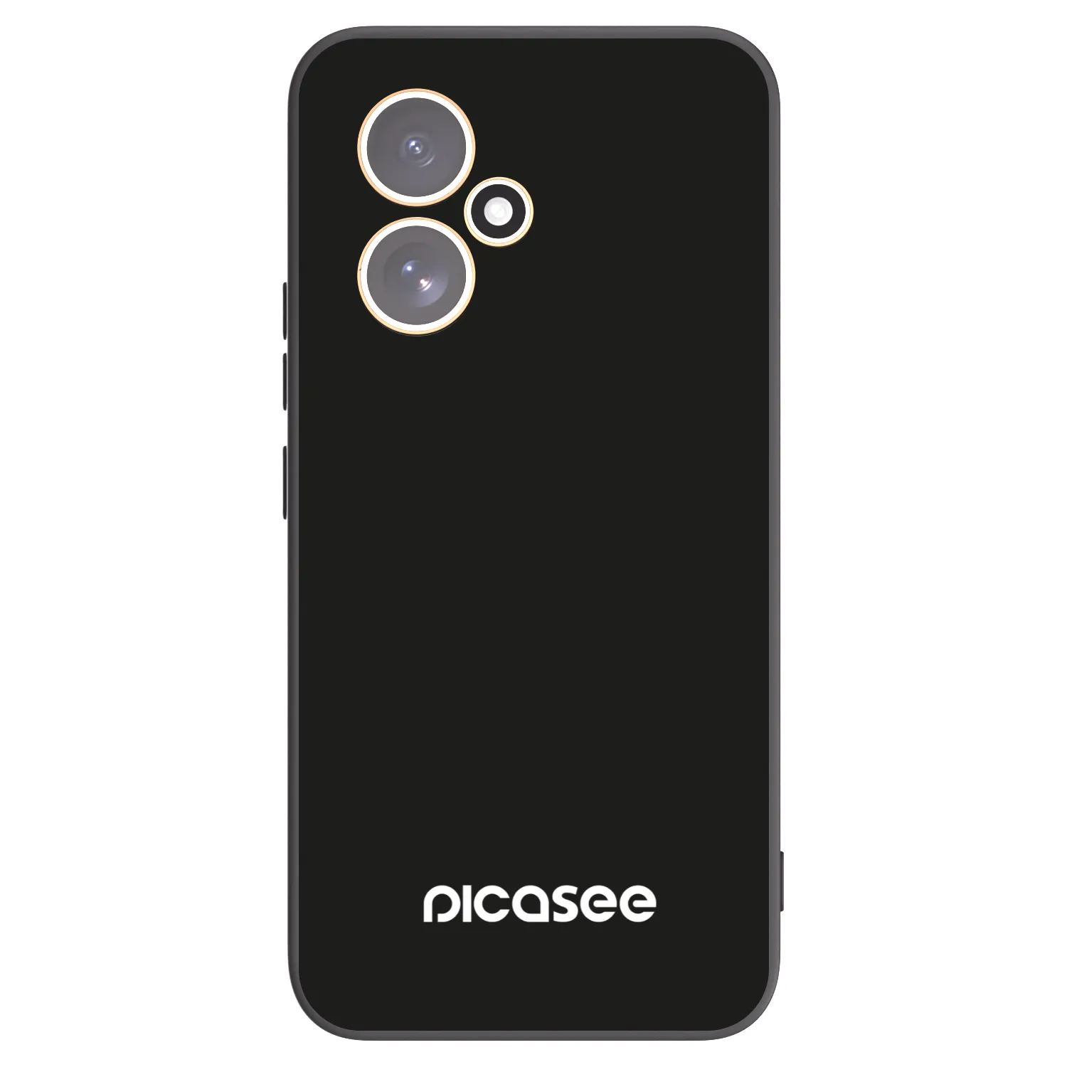 Picasee silikonowe czarne etui na Honor 400 5G - Picasee