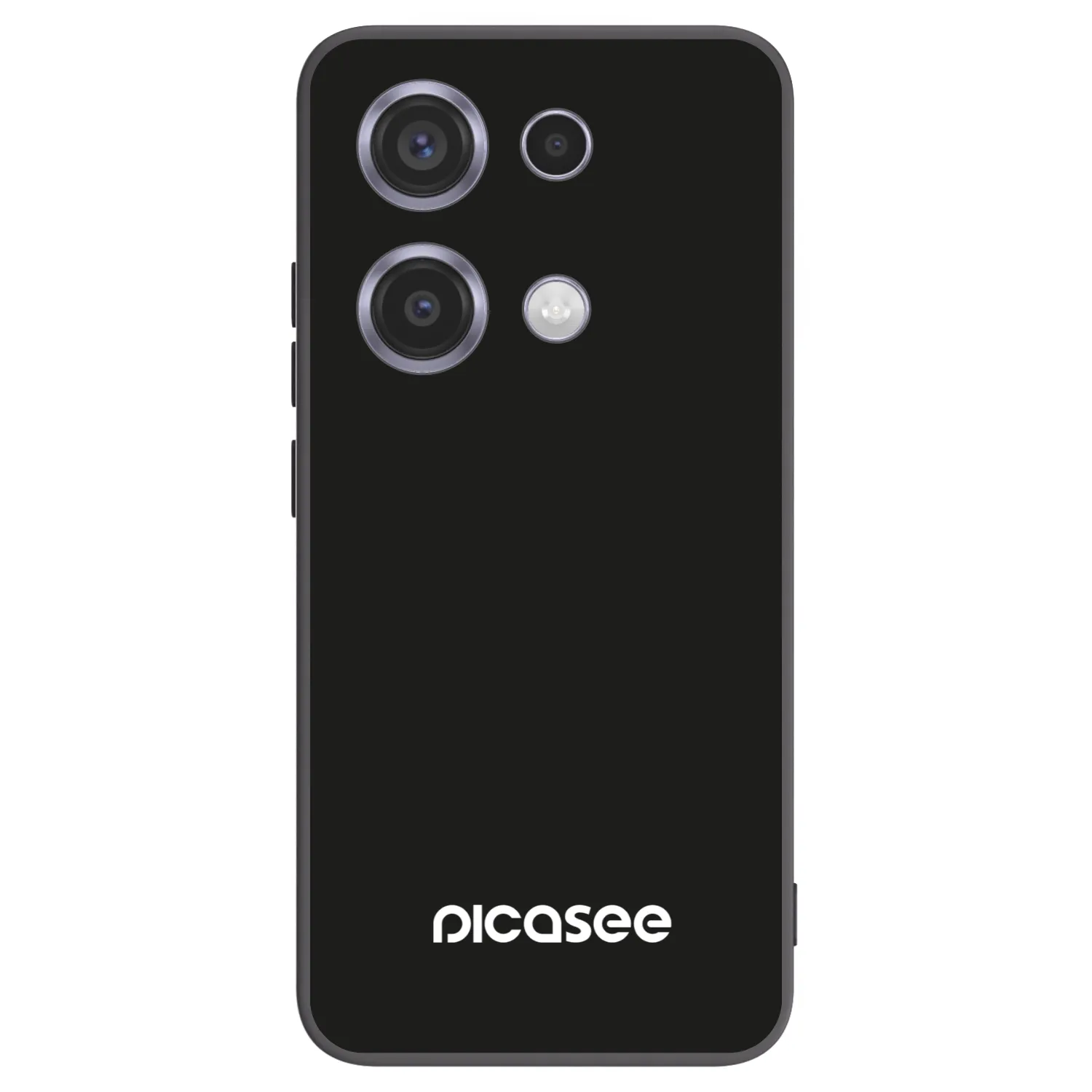 Picasee silikonowe czarne etui na Xiaomi Redmi Note 14S - Picasee
