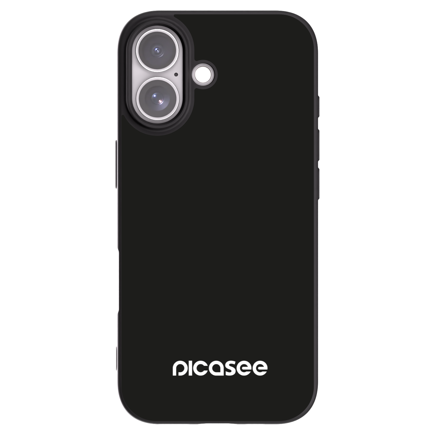 Picasee silikonowe czarne etui na Apple iPhone 17 - Picasee