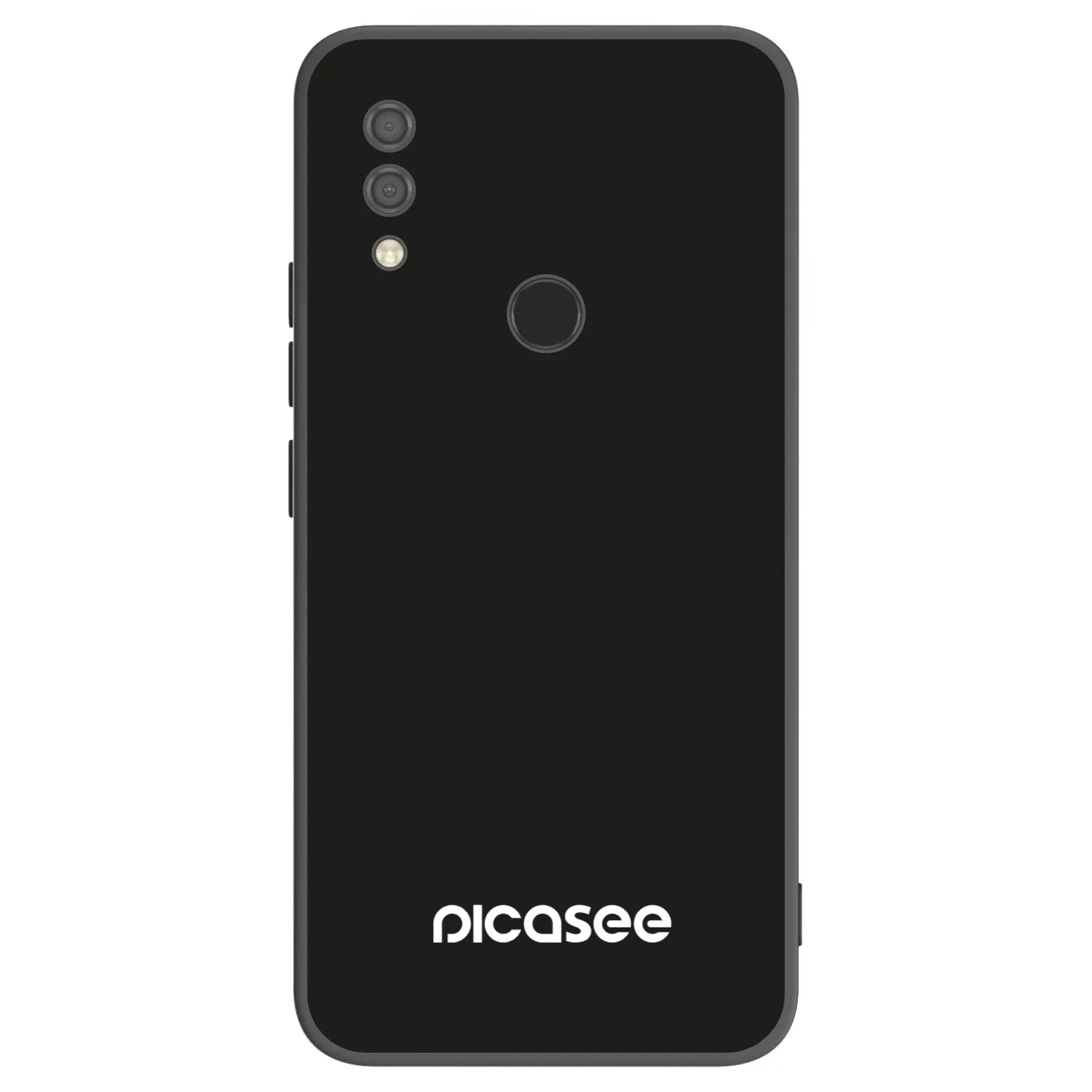 Picasee silikonowe czarne etui na Xiaomi Redmi 7 - Picasee