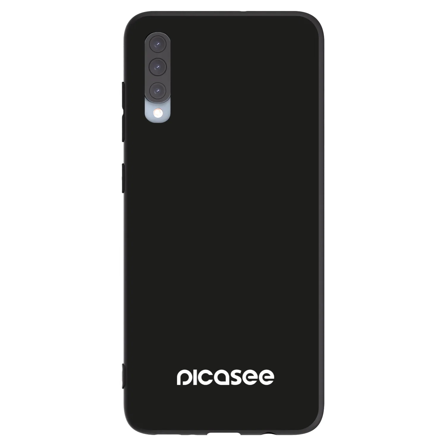 Picasee silikonowe czarne etui na Samsung Galaxy A70 A705F - Picasee
