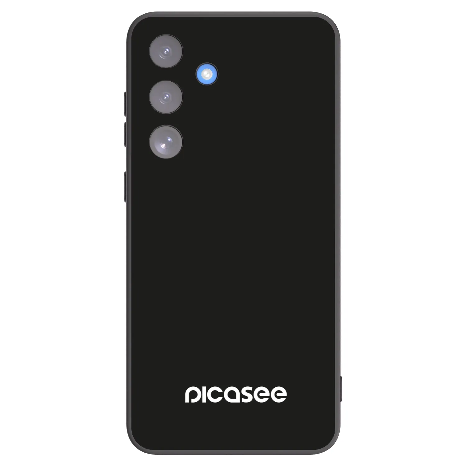 Picasee silikonowe czarne etui na Samsung Galaxy S25 FE 5G - Picasee