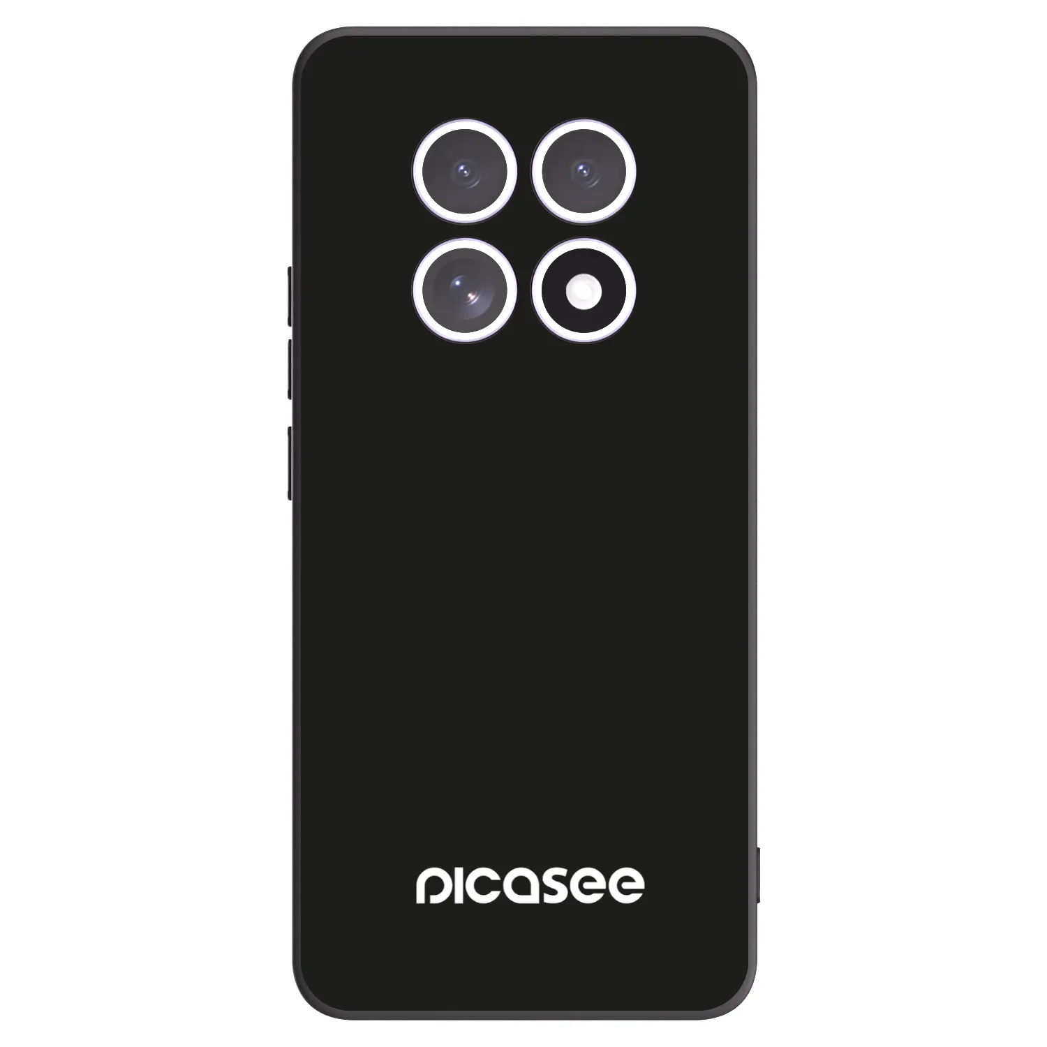 Picasee silikonowe czarne etui na Xiaomi Redmi Note 15 4G - Picasee