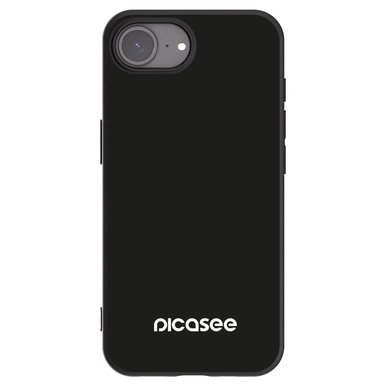 Picasee silikonowe czarne etui na Apple iPhone 17e - Picasee