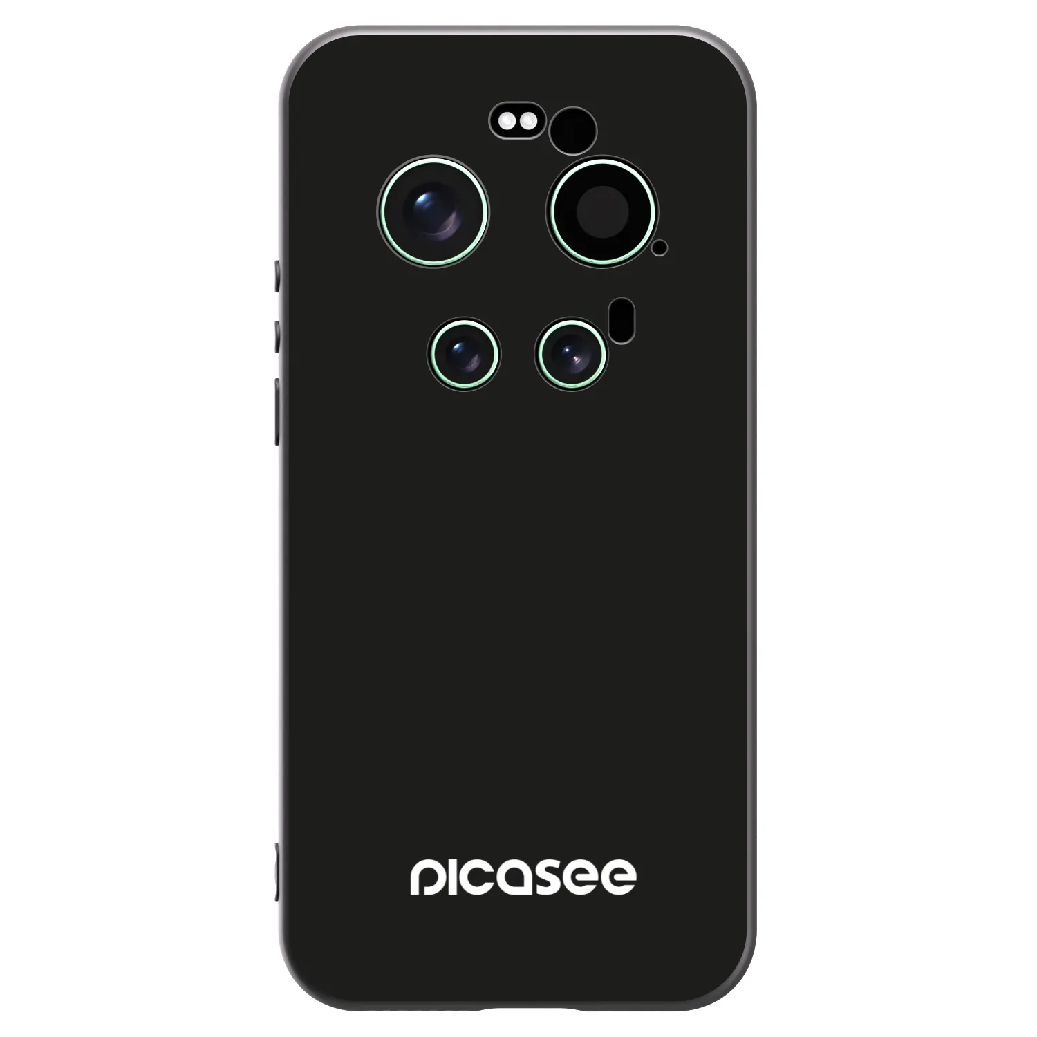 Picasee silikonowe czarne etui na Xiaomi 17 Ultra - Picasee
