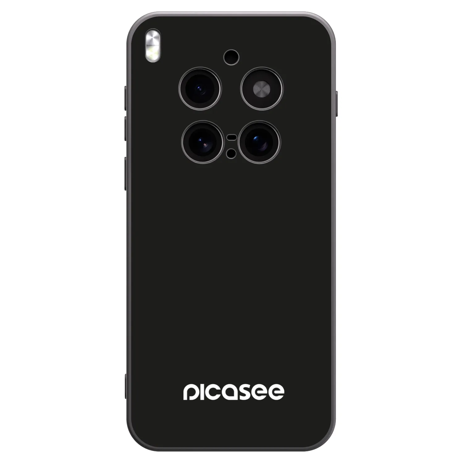 Picasee silikonowe czarne etui na Vivo X300 Pro - Picasee