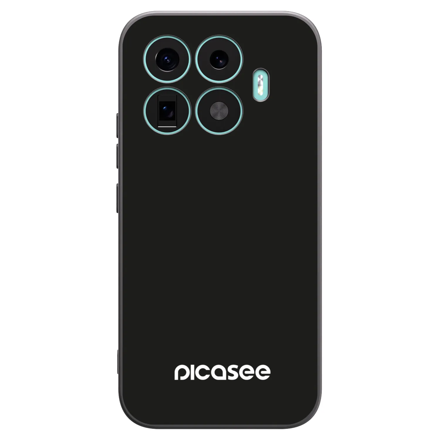 Picasee silikonowe czarne etui na Xiaomi 17T - Picasee