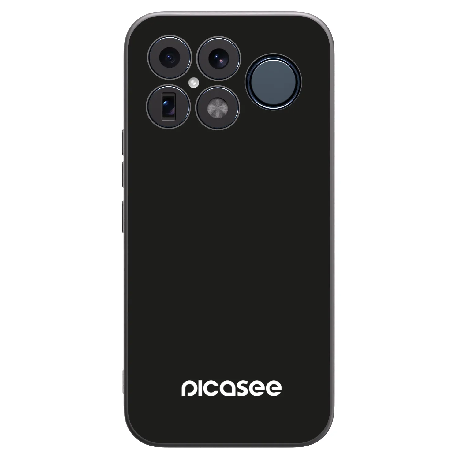 Picasee silikonowe czarne etui na Xiaomi Poco F8 Ultra - Picasee