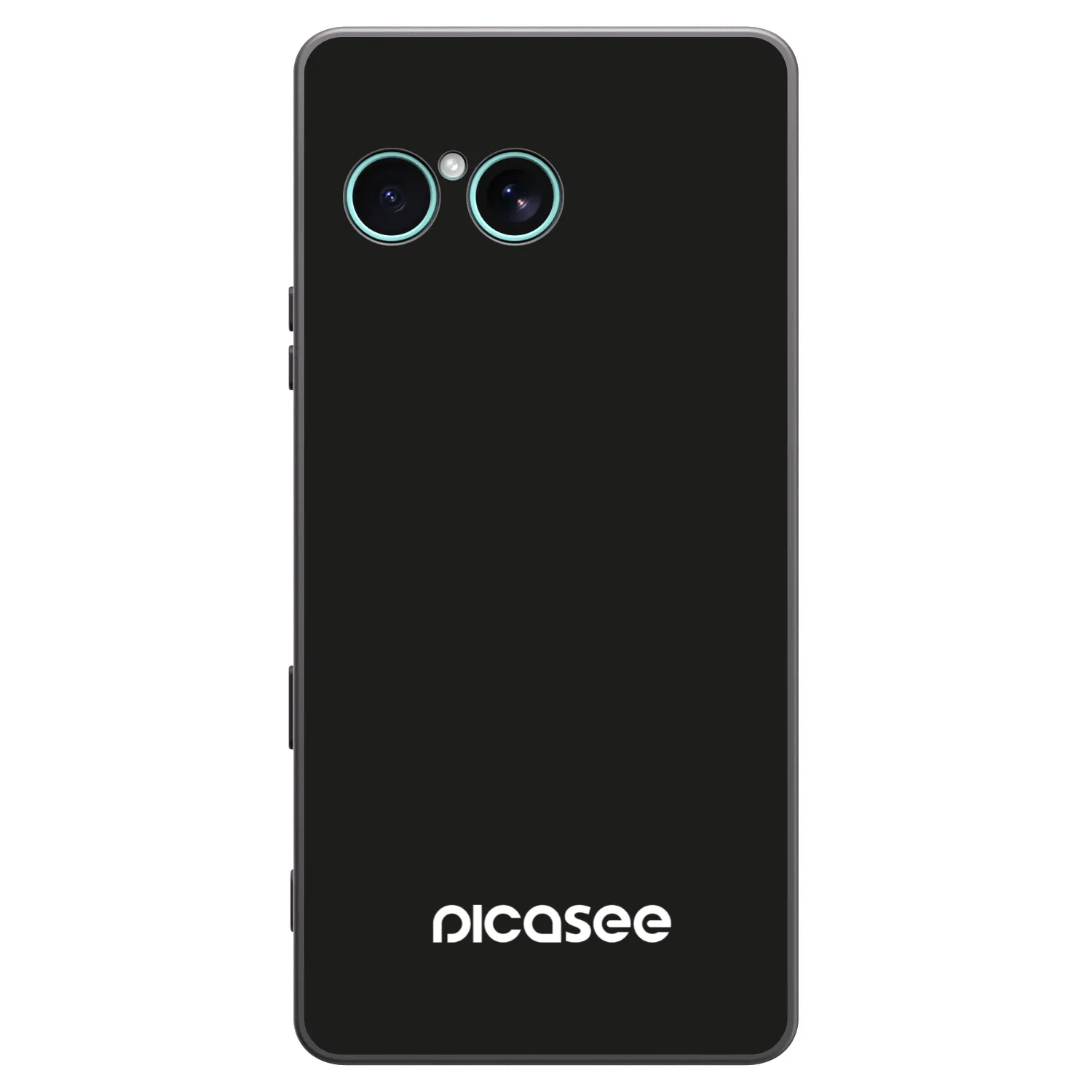 Picasee silikonowe czarne etui na Sony Xperia 10 VII - Picasee