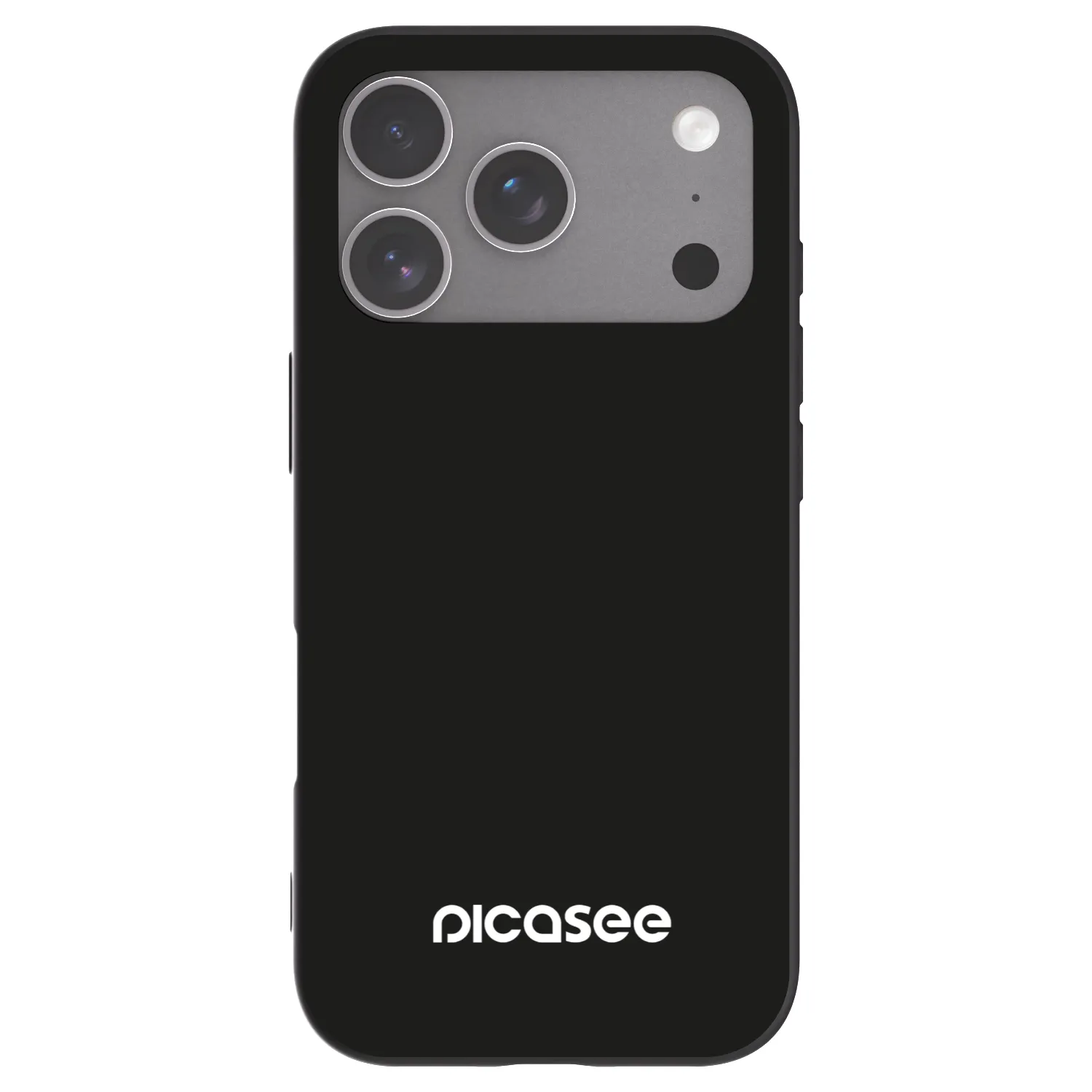 Picasee silikonowe czarne etui na Apple iPhone 18 Pro - Picasee