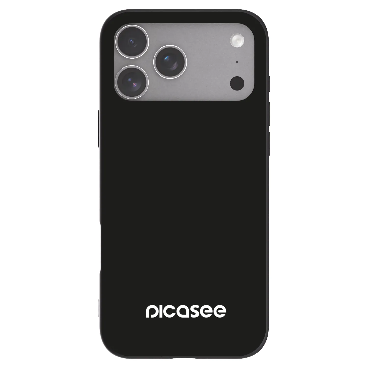 Picasee silikonowe czarne etui na Apple iPhone 18 Pro Max - Picasee