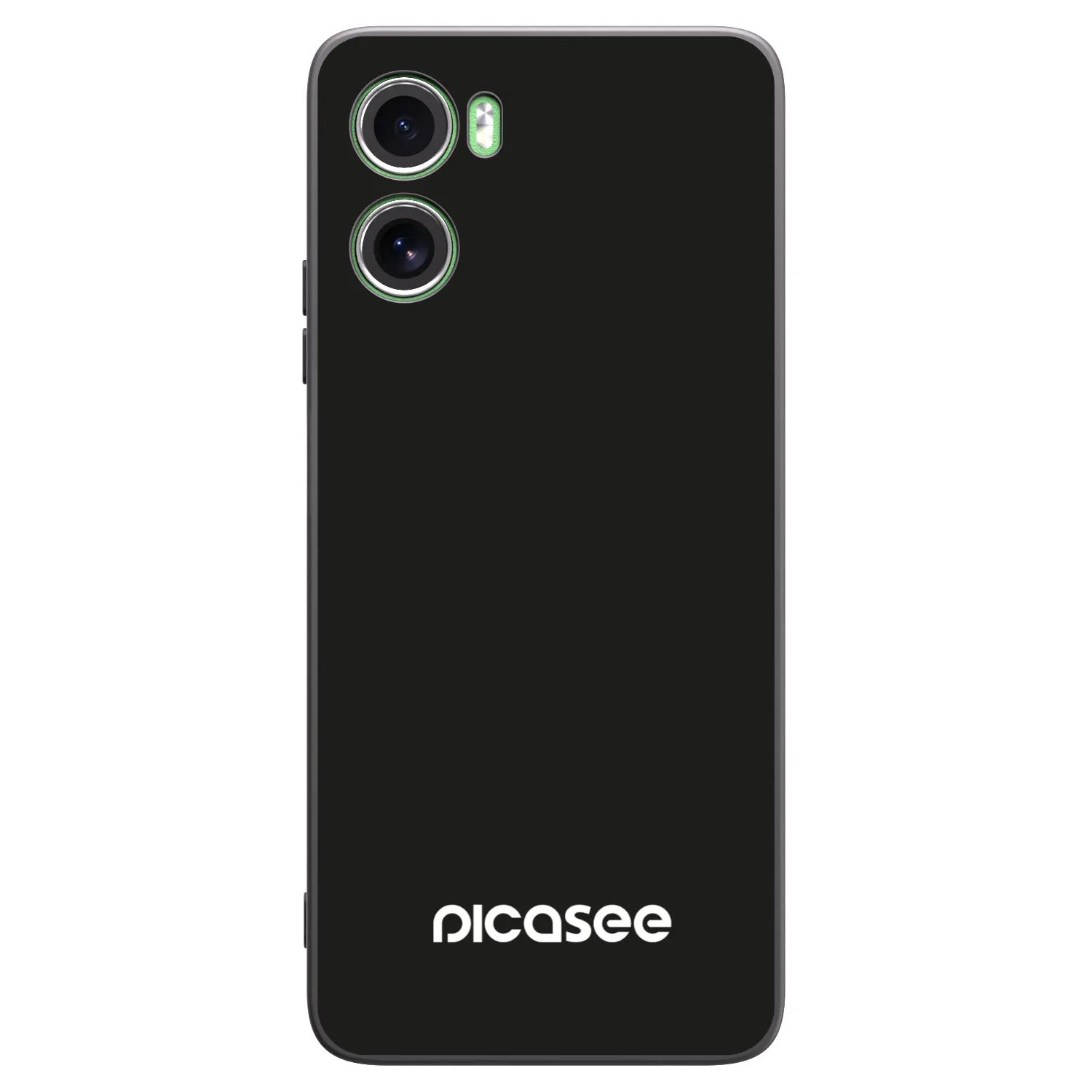 Picasee silikonowe czarne etui na Motorola Moto G06 - Picasee