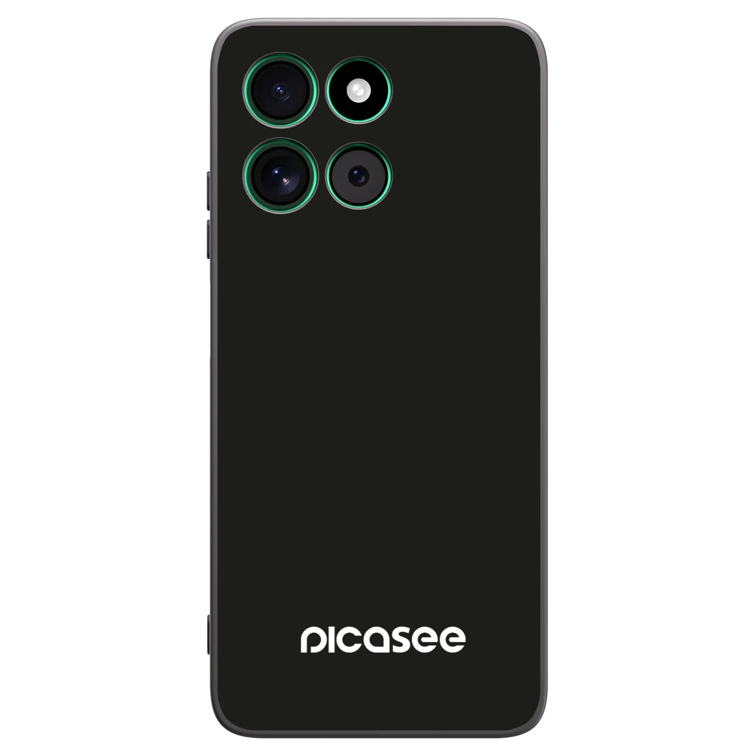 Picasee silikonowe czarne etui na Motorola Moto G57 Power - Picasee