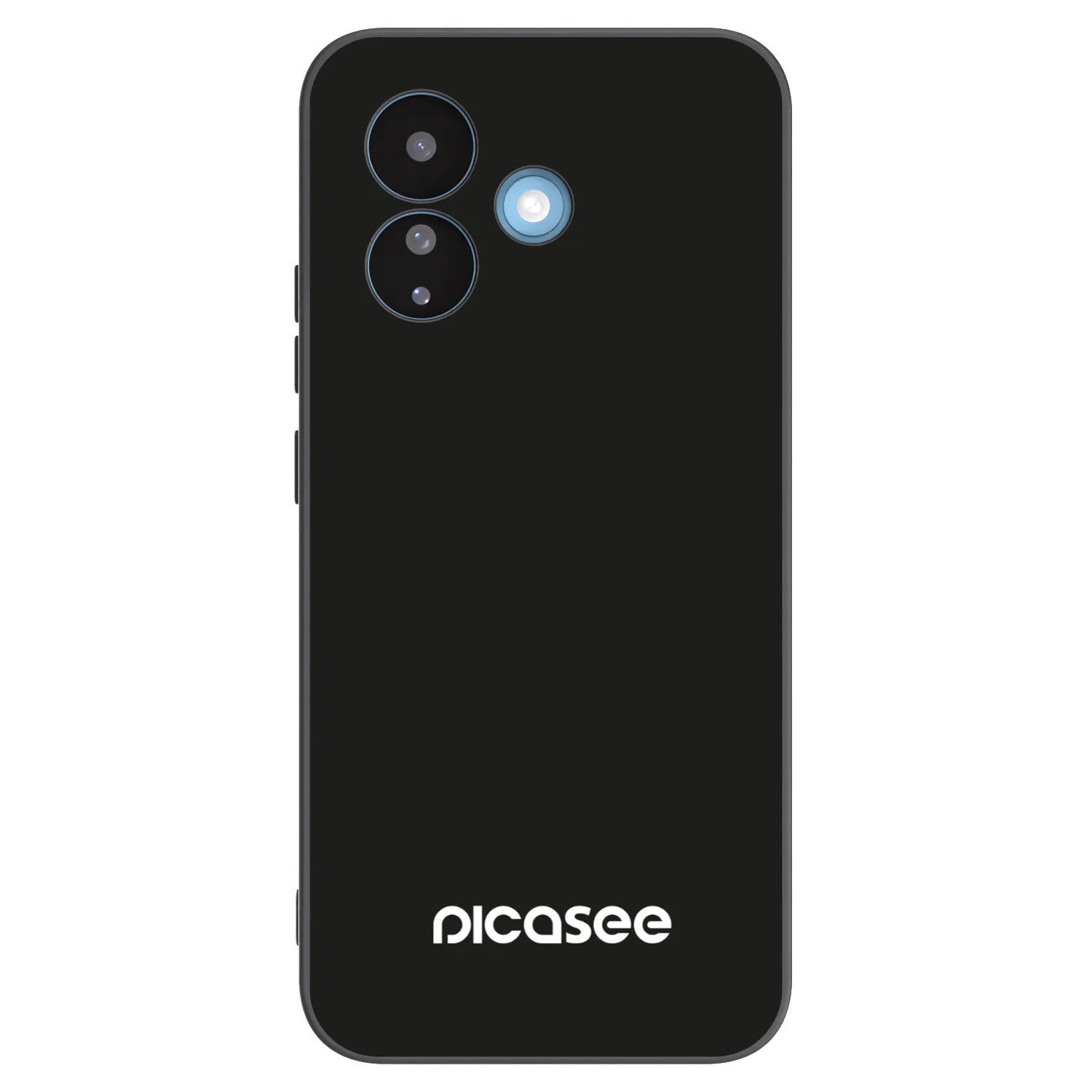 Picasee silikonowe czarne etui na Xiaomi Redmi Note 17 Pro 5G - Picasee