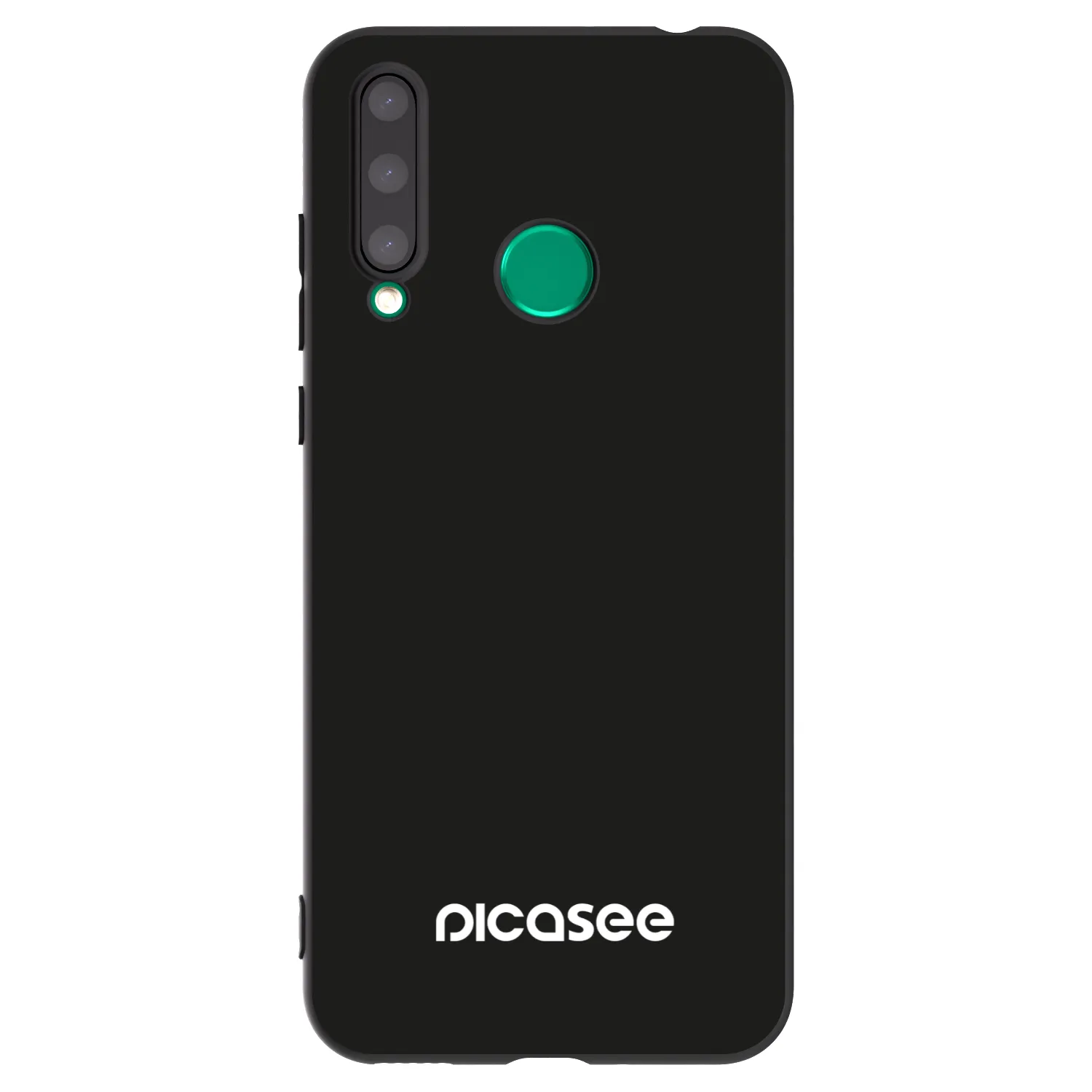 Picasee silikonowe czarne etui na Honor 20 Lite - Picasee