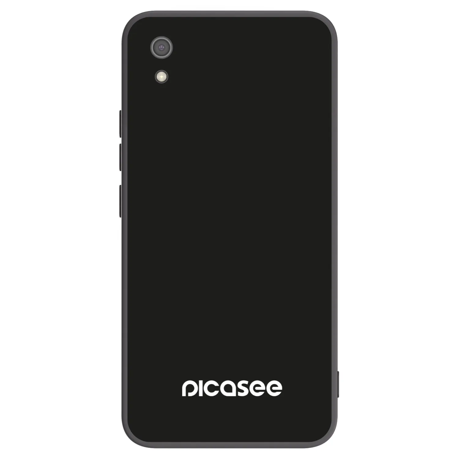 Picasee silikonowe czarne etui na Xiaomi Redmi 7A - Picasee