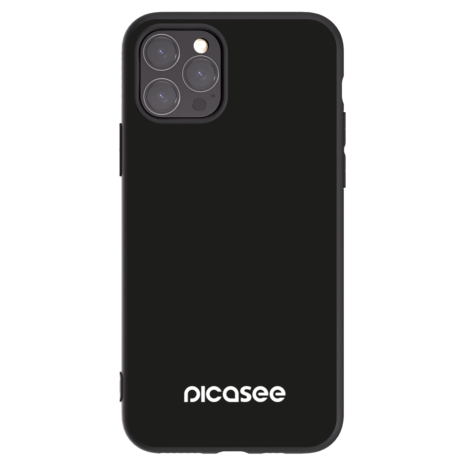 Picasee silikonowe czarne etui na Apple iPhone 11 Pro - Picasee