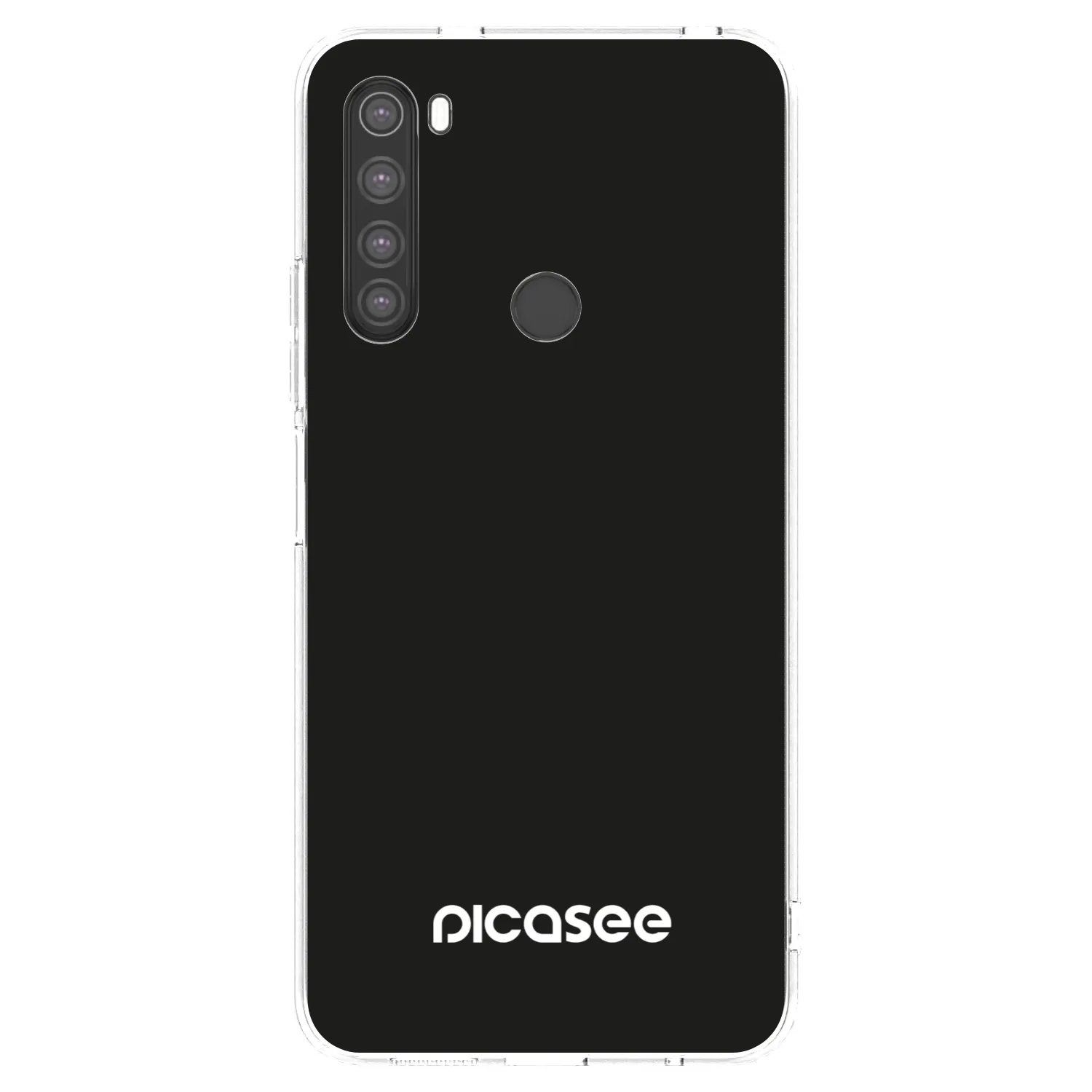 Picasee silikonowe przeźroczyste etui na Xiaomi Redmi Note 8 - Picasee
