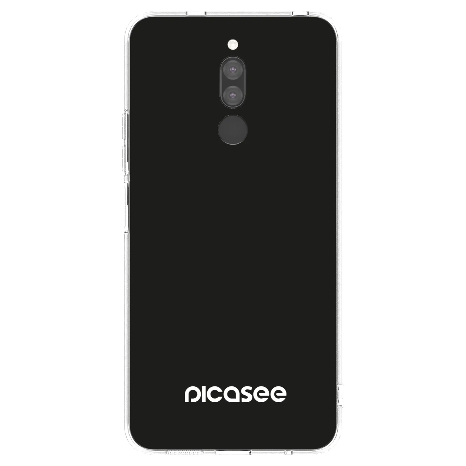 Picasee silikonowe przeźroczyste etui na Xiaomi Redmi 8 - Picasee