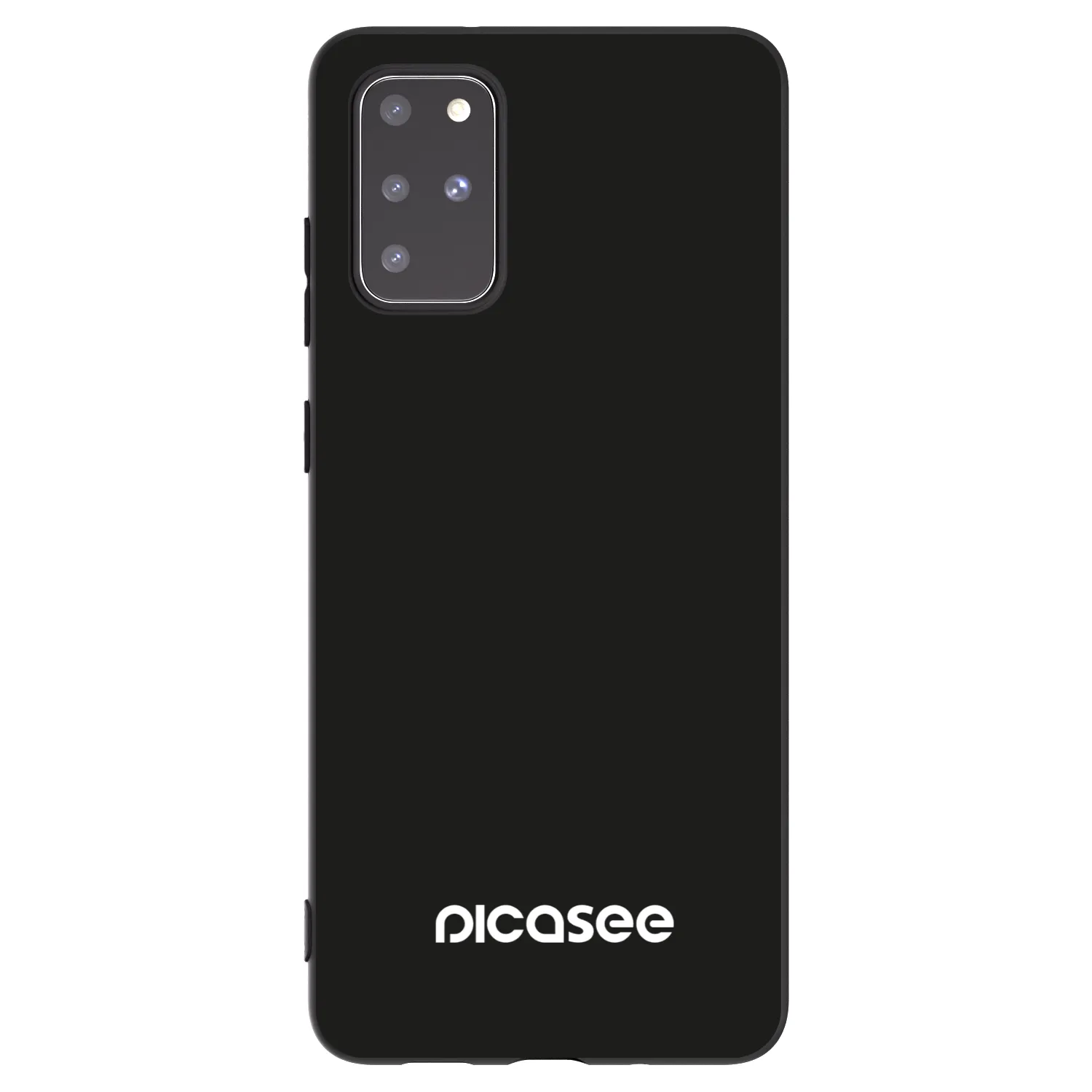 Picasee silikonowe czarne etui na Samsung Galaxy S20+ G985F - Picasee